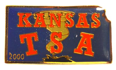 Kansas 2000 State Pin