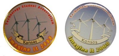 Kansas 2008 State Pin